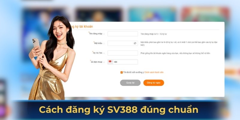 Bí quyết đăng ký SV388 đúng chuẩn từ chuyên gia